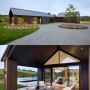 House with exterior brickwork and soffits painted in Resene Bokara Grey