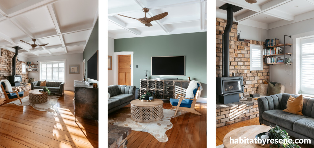 Green living room